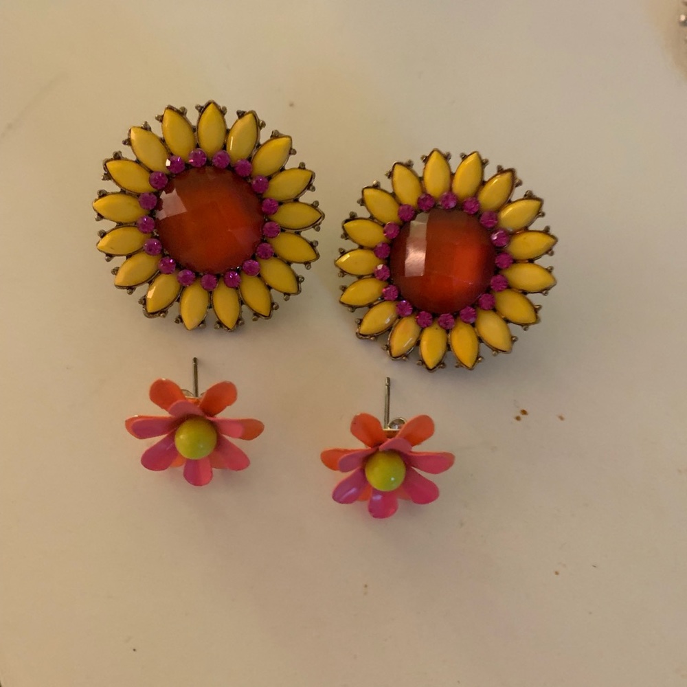 Summer Flower Earrings Bundle